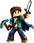 Minecraft PvP Sunucuları karakter görseli